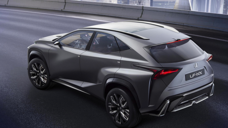 Illustration for article titled The Lexus LF-NX Concept Gets The Turbo Four The IS Needs Now
